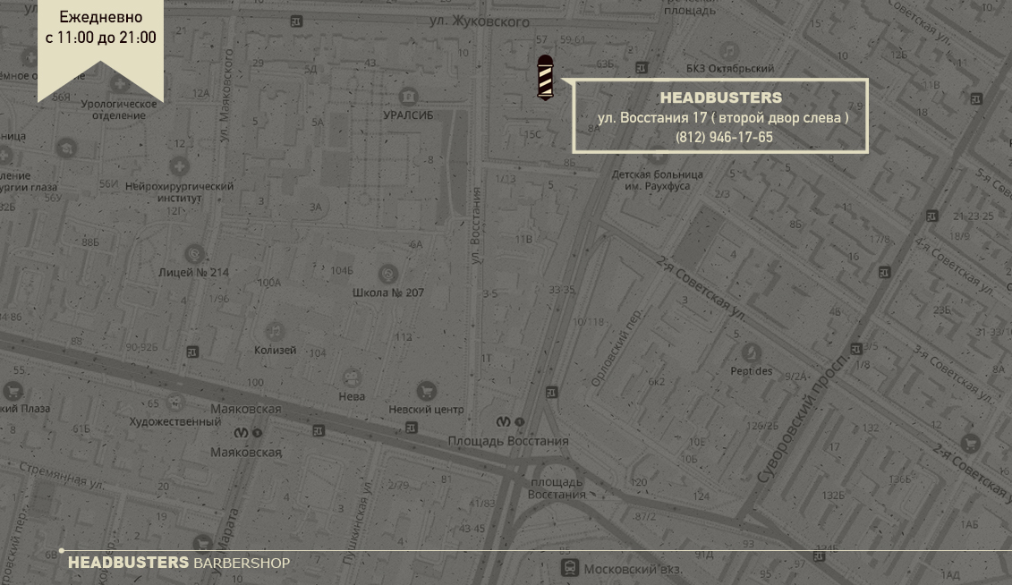 Карта Headbusters